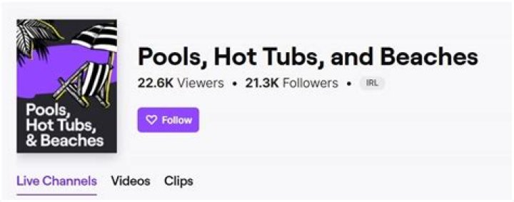 Twitch launches new Pools, Hot Tubs, and Beaches category