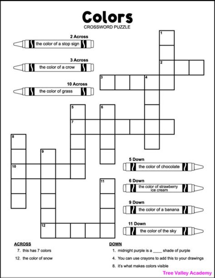 Uniform color Crossword Clue and Answer