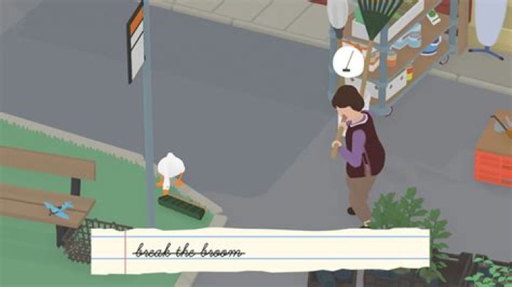 Untitled Goose Game: How to Break the Broom