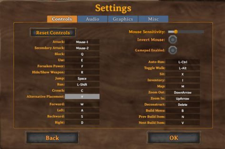 How To Change Controls in Valheim