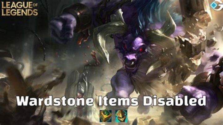 Wardstone Items Disabled Due to A Bug in Patch 13.10