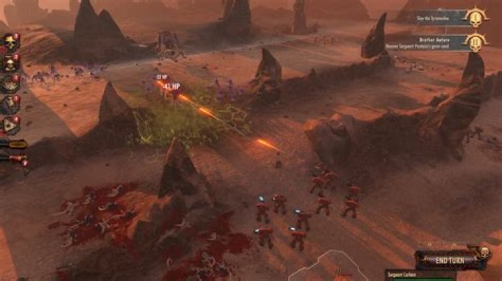 Warhammer 40,000 Battlesector is a turn-based strategy game from the developer of Battlestar Galactica Deadlock