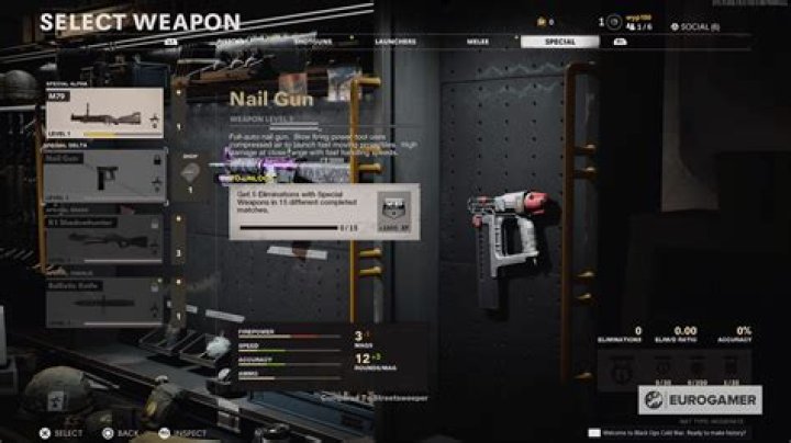 Warzone Special Weapons list and how to unlock the Nail Gun explained