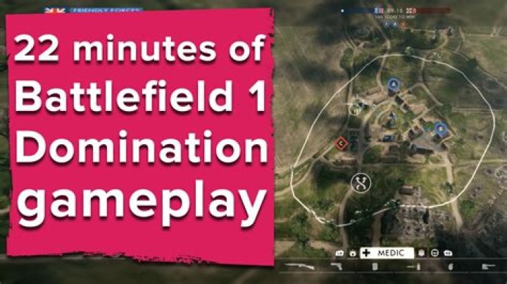 Watch: 22 minutes of Battlefield 1 Domination mode gameplay