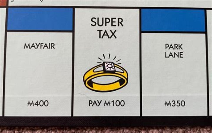 What is super tax in Monopoly?