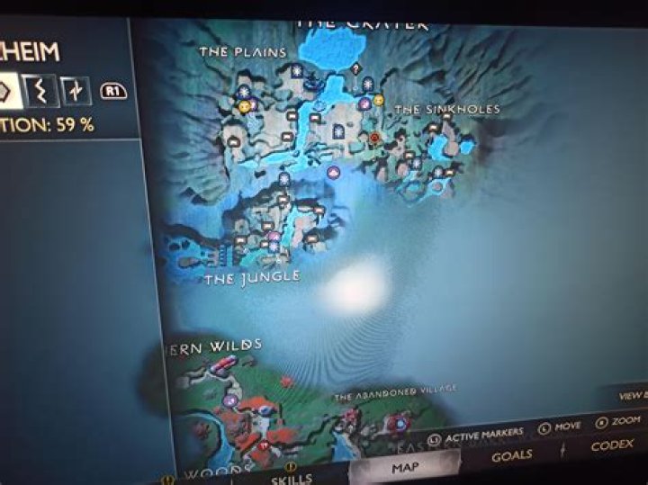 What is the undiscovered collectible in Freyr's Camp in Vanaheim in God of War Ragnarok?