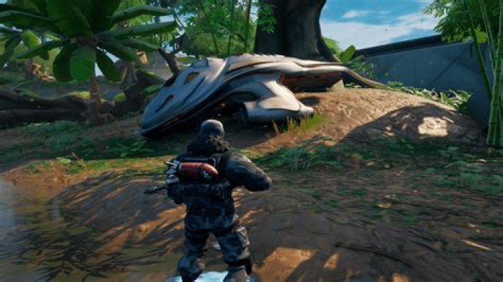 Where is Predators Crashed Ship in Fortnite?