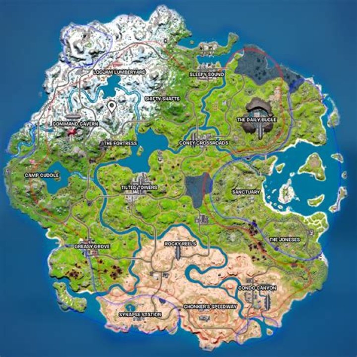 Where is The Fortress in Fortnite Chapter 3 Season 2