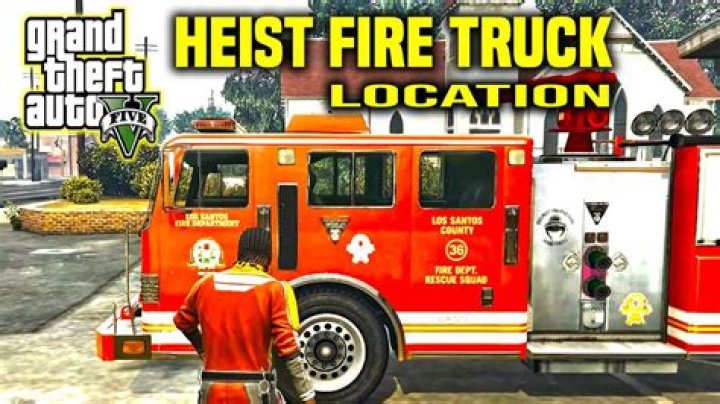 Where to find a fire truck in GTA 5