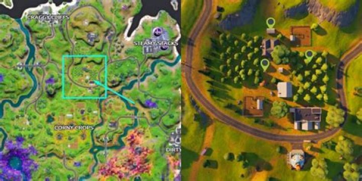 Where to Find Bottles of Pumpkin Orange at The Orchard in Fortnite | Where is The Orchard?