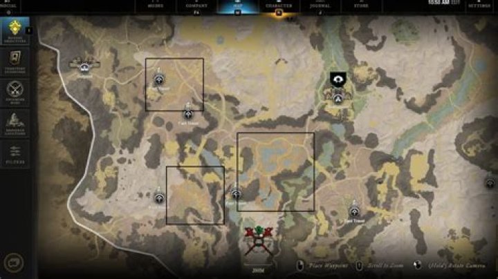 Where to find Sulfur in New World