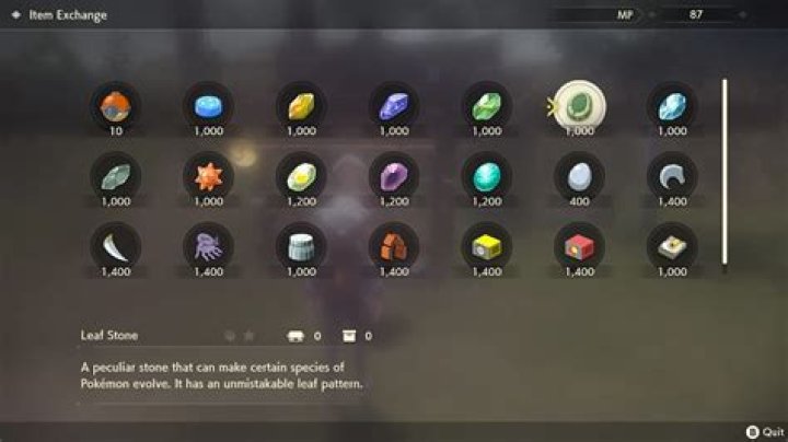 Where to find the Leaf Stone in Pokémon Legends: Arceus