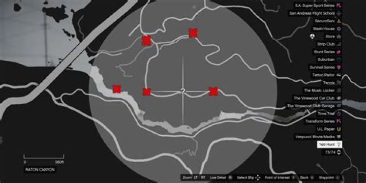 Where To Find The Yeti In GTA Online's Christmas Treasure Hunt Event