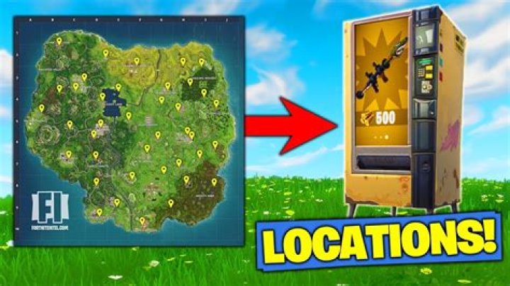 
Where to Find Vending Machines in Fortnite: Battle Royale
