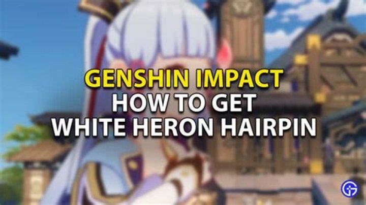How To Get The White Heron Hairpin