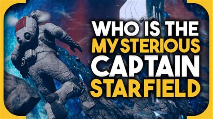Who is the Mysterious Captain in Starfield?