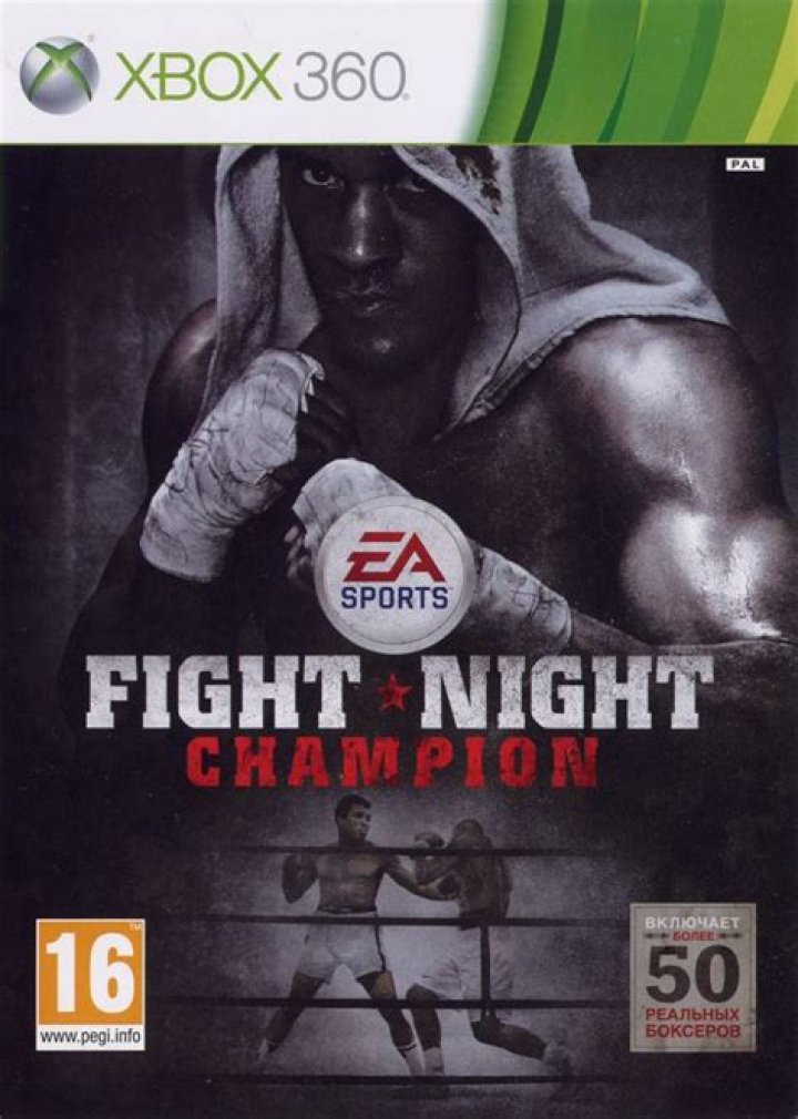 Who's on the Fight Night Champion cover?