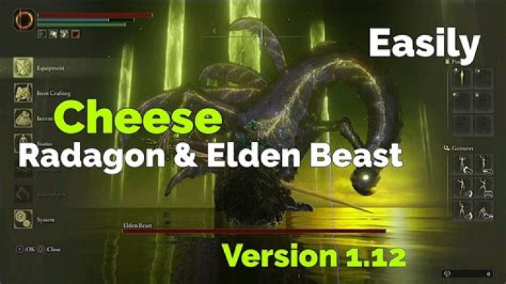 Why can't i cheese radagon?