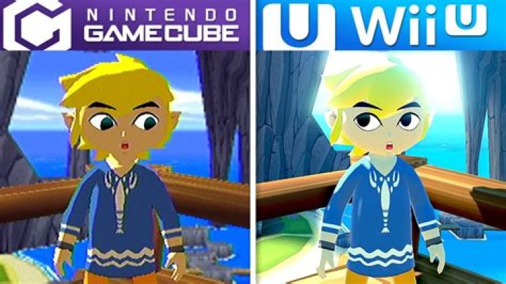 Witness a comparison between The Wind Waker HD and the original GameCube version