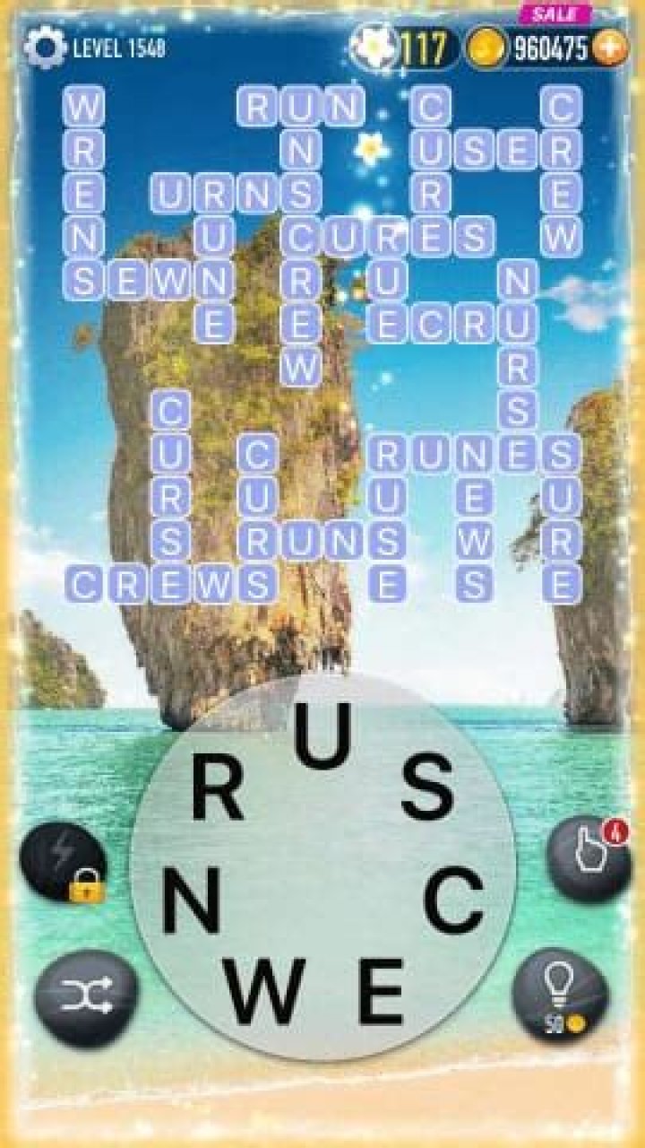 Word Connect Level 1548 Answers • Game Solver