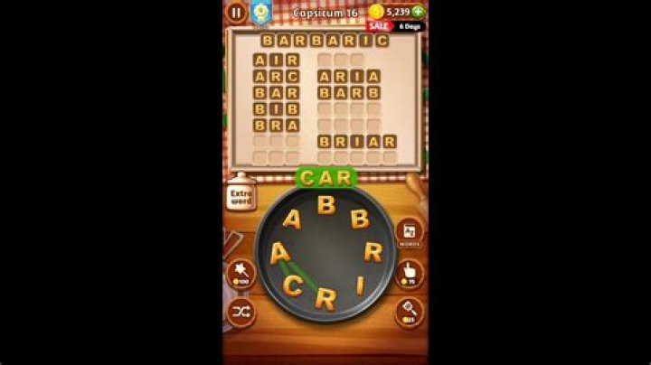 Word Cookies Extraordinary Chef-Capsicum Level 13 Answers • Game Solver