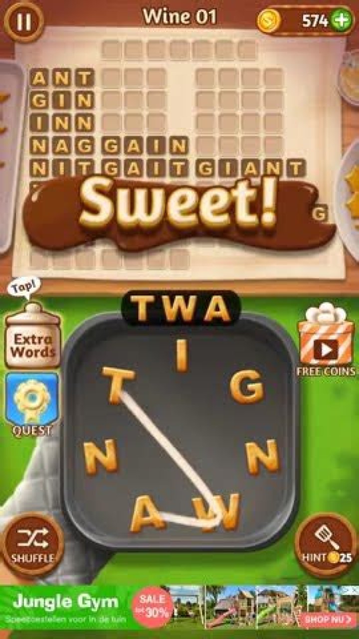 Word Cookies Ultimate Chef-Wine Level 11 Answers • Game Solver