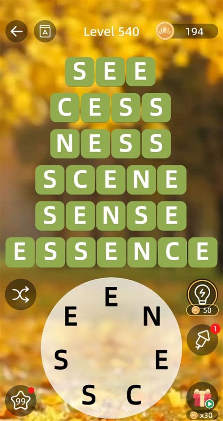 Word Life Level 540 Answers • Game Solver