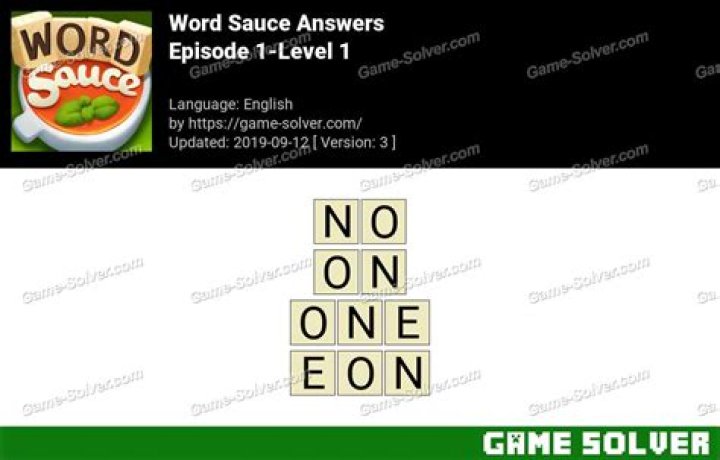 Word Sauce Episode 58-Level 864 Answers • Game Solver