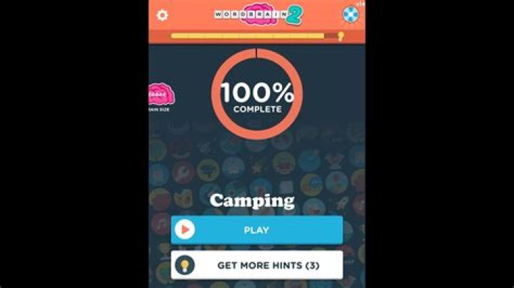 WordBrain 2 Word Academic-Camping Level 2 Answers • Game Solver