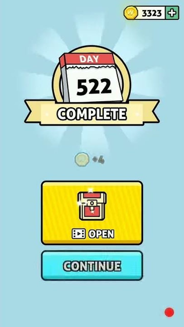 Words Story Day 522 Answers • Game Solver