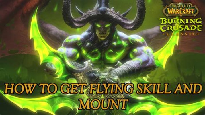 
WoW Classic TBC (The Burning Crusade): How to Get Flying Mount