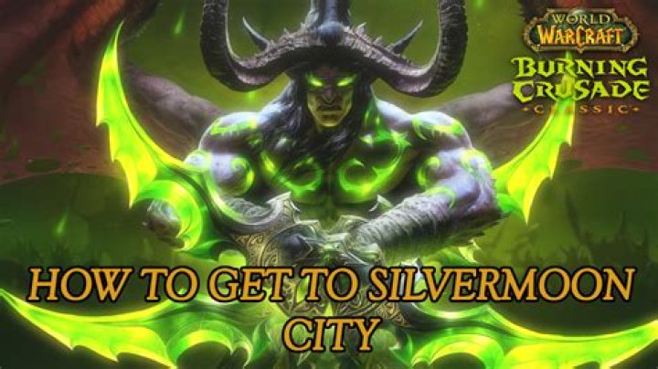 
WoW Classic TBC (The Burning Crusade): How to Get to Silvermoon City