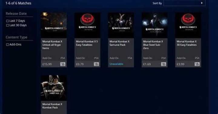 You can buy Mortal Kombat X Easy Fatalities