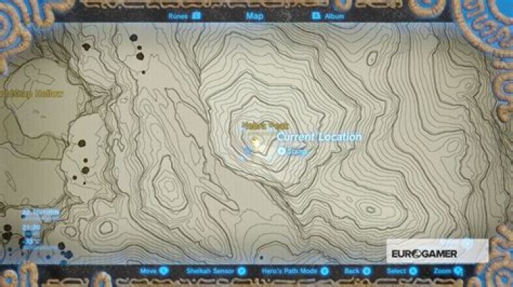 Zelda Breath of the Wild Xenoblade Chronicles quest: Largest bridge, skull's left eye and snowy mountain red shooting star locations explained